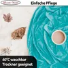 Kuscheldecke 230x270 cm Petrol Wohndecke Flauschige Winter Produktbild-Vorschau 4