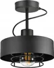 LUXOLAR -  Deckenleuchte Mattschwarz E27 60 W - Deckenlampe Produktbild-Vorschau 1