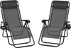 JOIEYOU 2 Stück Klappbarer Liegestuhl, Extra Breit 64cm Produktbild-Vorschau 1
