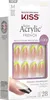 Neon French Künstliche Nägel SF002 Kiss Salon Acryl French Produktbild-Vorschau 2
