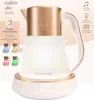 Product image for a kettle with promotional text and feature callouts. Produktbild-Vorschau