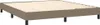 vidaXL Łóżko z materacem sprężynowym taupe 160x200 cm - Podgląd zdjęcia produktu 3