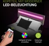 Juskys Schwebebett Lissabon 140 x 200 cm - Schwebendes Produktbild-Vorschau 4