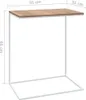 vidaXL Stolik boczny biały 55x35x66 cm materiał Podgląd zdjęcia produktu 17