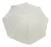 Sonnenschirm Strandschirm Balkonschirm creme 160 cm UV Produktbild-Vorschau 5