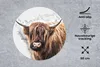 MuchoWow® Mauspad Mousepad Schottischer Highlander - Produktbild-Vorschau 2