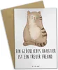 Mr. & Mrs. Panda jubiläumskarte Haustiere pflegen - Weiß - Produktbild-Vorschau 1