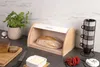 Zeller Rollbrotkasten, weiß, Buche  39x25x21 Produktbild-Vorschau 2
