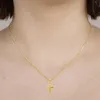 Gold Anhänger Kreuz  mit Goldkette massiv 333 - 8 Karat Produktbild-Vorschau 2