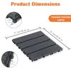 44 Stück PVC Terrassenfliesen 30x30x2 cm, ca. 4 m², Produktbild-Vorschau 3