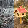 Mucola Vogelhaus Vogelfutterhaus Holz Vogelvilla Produktbild-Vorschau 12