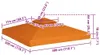 vidaXL Pavillon-Ersatzdach 310 g/m² Orange 3x3 m Produktbild-Vorschau 5