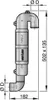 Vetus Lt50 Abgasanlage Schwanenhals Schalldämpfer  50 mm  Produktbild-Vorschau 2