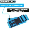TRAVELOX Koffergurt Gepäckgurt Kofferanhänger Gepäckschloss Produktbild-Vorschau 2