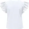 Only Lou Life Ärmelloses V-ausschnitt-t-shirt Weiß L Frau Produktbild-Vorschau 2