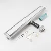 Duschrinne Glas weiß 700x70mm Ablaufrinne Gitter mit Produktbild-Vorschau 2