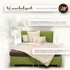 Naturlatex Flocken Kopfkissen Kuschelzeit in 40x60 cm - Produktbild-Vorschau 2