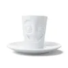 FIFTYEIGHT Espresso Mug mit Henkel 80ml - Witzig weiß Produktbild-Vorschau 3
