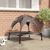 Lit pour chien vidaXL marron 76 x 62 x 70,5 cm en acier Voir les images du produit 2