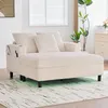 Sweiko Großzügiger, weicher Chaiselongue-Liegesessel mit Produktbild-Vorschau 19