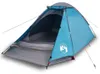 vidaXL Kuppel-Campingzelt 4 Personen Blau Wasserdicht Produktbild-Vorschau 11