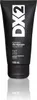 A black tube of DX2 shampoo for men with white text and graphics, shown against a white background with a reflection. Podgląd zdjęcia produktu