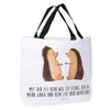 Mr. & Mrs. Panda Reisetasche Igel Liebe - Weiß - Geschenk, Produktbild-Vorschau 2