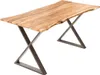 Esstisch Akazie naturfarben 300 x 100 cm geschlossenes Produktbild-Vorschau 1