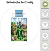 Minecraft Bettwäsche 135x200 80x80 cm aus 100% Baumwolle Produktbild-Vorschau 2