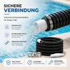 Hadice pro bazén s objímkami 38 mm x 8 m – včetně svorek a Náhled obrázku produktu 4