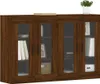 vidaXL Wandschränke 2 Stk. Braun Eichen-Optik Holzwerkstoff Produktbild-Vorschau 3