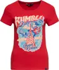 QUEEN KEROSIN T-Shirt Mit Comic Art Rumble Queen Rot Xs Produktbild-Vorschau 1