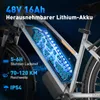 HITWAY 28" E Bike, 250W Motor,Elektrofahrrad Trekkingrad Produktbild-Vorschau 5