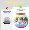 Einhorn‑Terrarium‑Set mit LED‑Nachtlicht, DIY‑Dekoset mit Produktbild-Vorschau 6