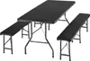 tectake® Campingtischgarnitur Vani klappbar mit Produktbild-Vorschau 2
