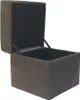 Pufa welurowa ZEFIR DOT 40x40 cm kwadratowa z pojemnikiem Podgląd zdjęcia produktu 2