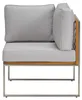 home24 Loungeset - 6-teilig - Webstoff / Teak Massiv Produktbild-Vorschau 8