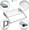 VOUNOT Vordach für Haustür 120 x 80 cm, Überdachung Haustür Produktbild-Vorschau 6
