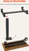 An image showing the assembly process of a height-adjustable desk frame. Produktbild-Vorschau