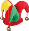 Narrenkappe Mit Schellen Glöckchen mit 2 Haarclips Bunt Produktbild-Vorschau 1