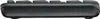 Side view of a black keyboard. Produktbild-Vorschau