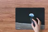 MuchoWow® Mauspad Mousepad Die Erde vom Mond aus 40x30 cm - Produktbild-Vorschau 3