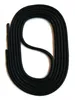 SNORS natur Schnürsenkel rund - SCHWARZ - 3mm - unbehandelt Produktbild-Vorschau 1