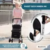 Mpbiclinic Rollator s košíkom Shopper rollator nákupná Náhľad obrázku produktu 6