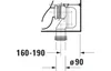 Stand-WC-Kombination DARLING NEW ti. 370x630mm Ab Vario Produktbild-Vorschau 4