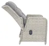 Verstellbarer Gartenstuhl | Dublin | Mystic Grau  | Rattan Produktbild-Vorschau 8