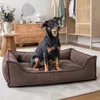 4L Textil HUGO Orthopädisches Hundebett aus Cord mit Produktbild-Vorschau 4
