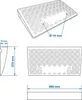 Rampa krawężnikowa 70mm czarna - zestaw 2 szt Podgląd zdjęcia produktu 7
