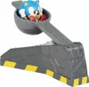 A toy Sonic the Hedgehog character in a launching mechanism. Produktbild-Vorschau