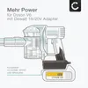 Akku-Adapter Kompatibel für DeWalt / Milwaukee 18V-20V Produktbild-Vorschau 3